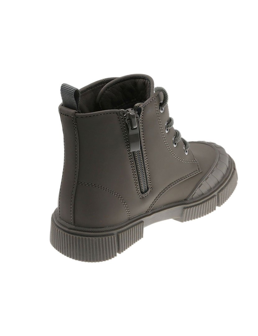 Bota Alta Criança Kaki