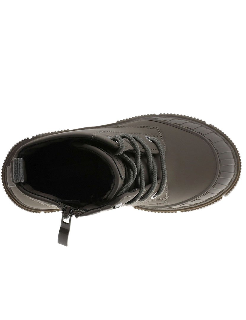 Bota Alta Criança Kaki