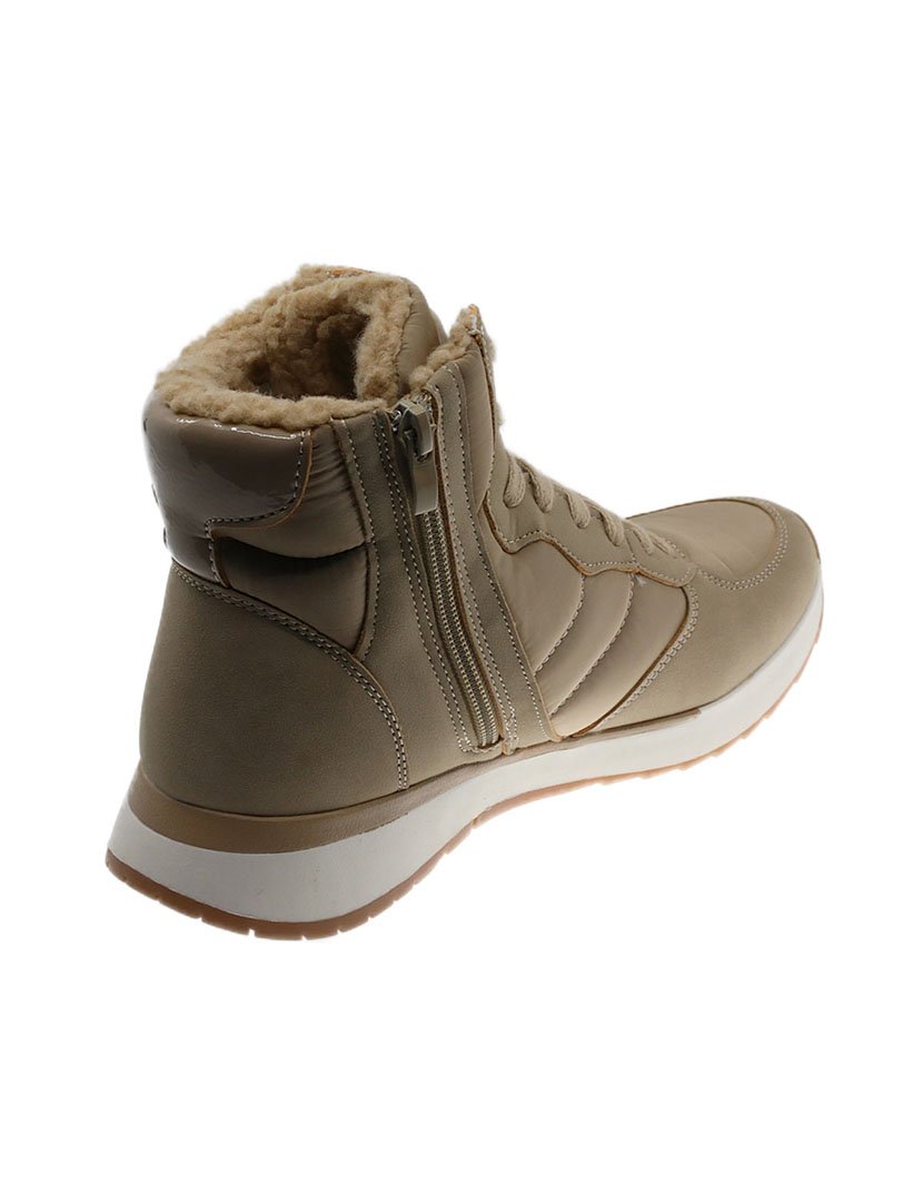 Bota Casual Senhora Bege