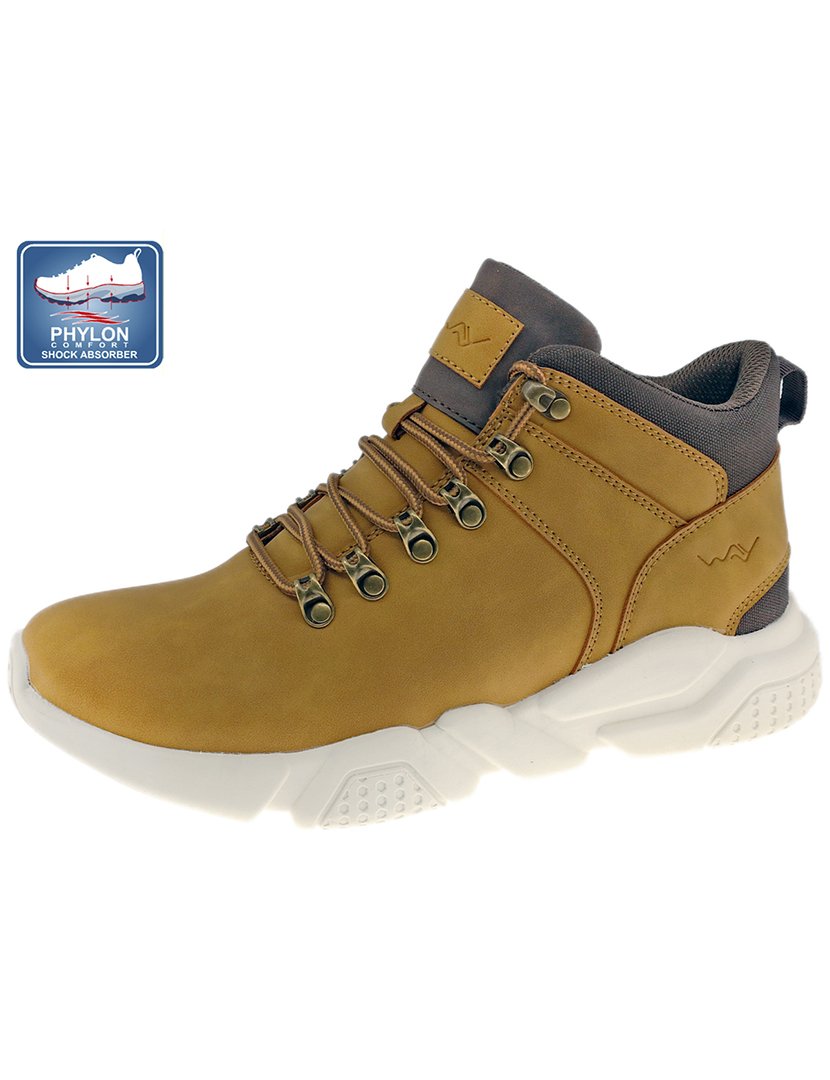 Bota Casual Homem Camel
