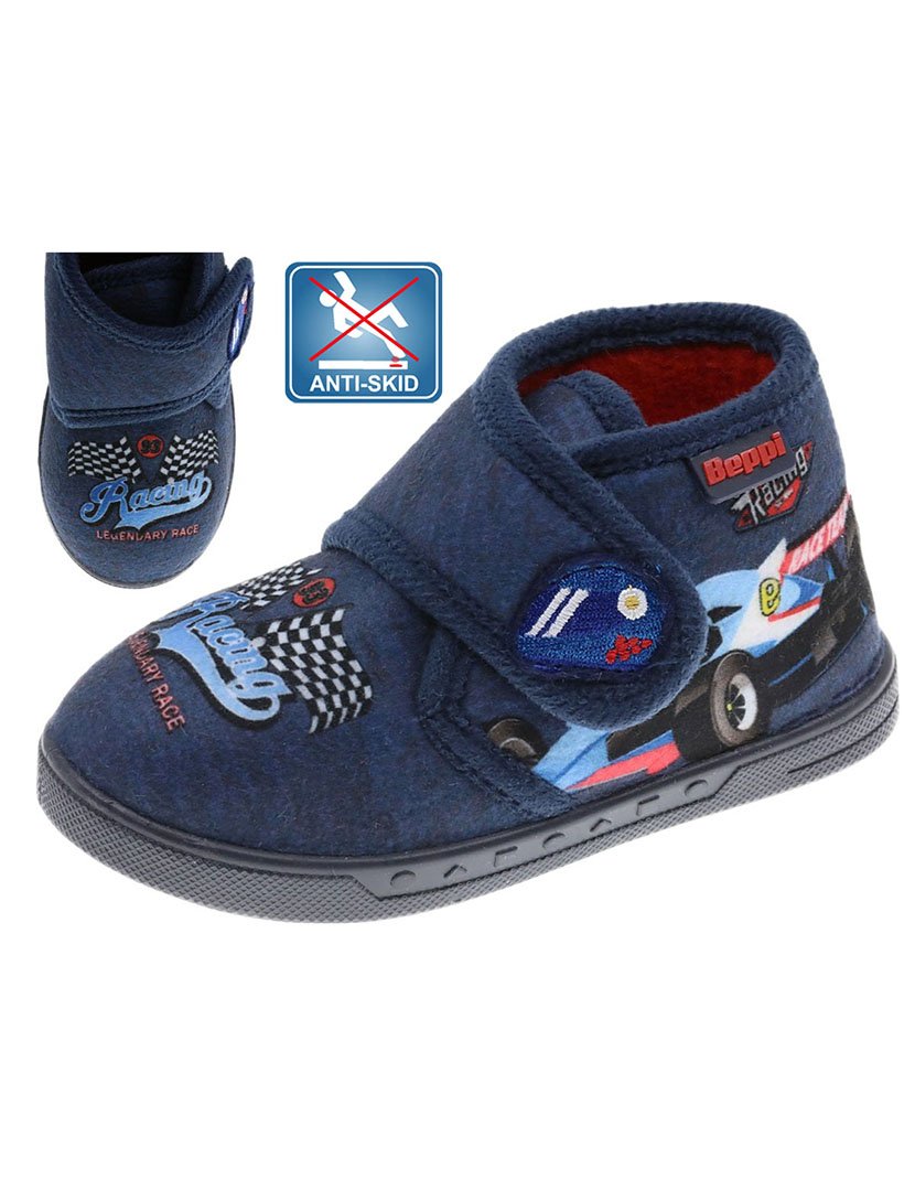 Pantufa Criança Azul Marinho