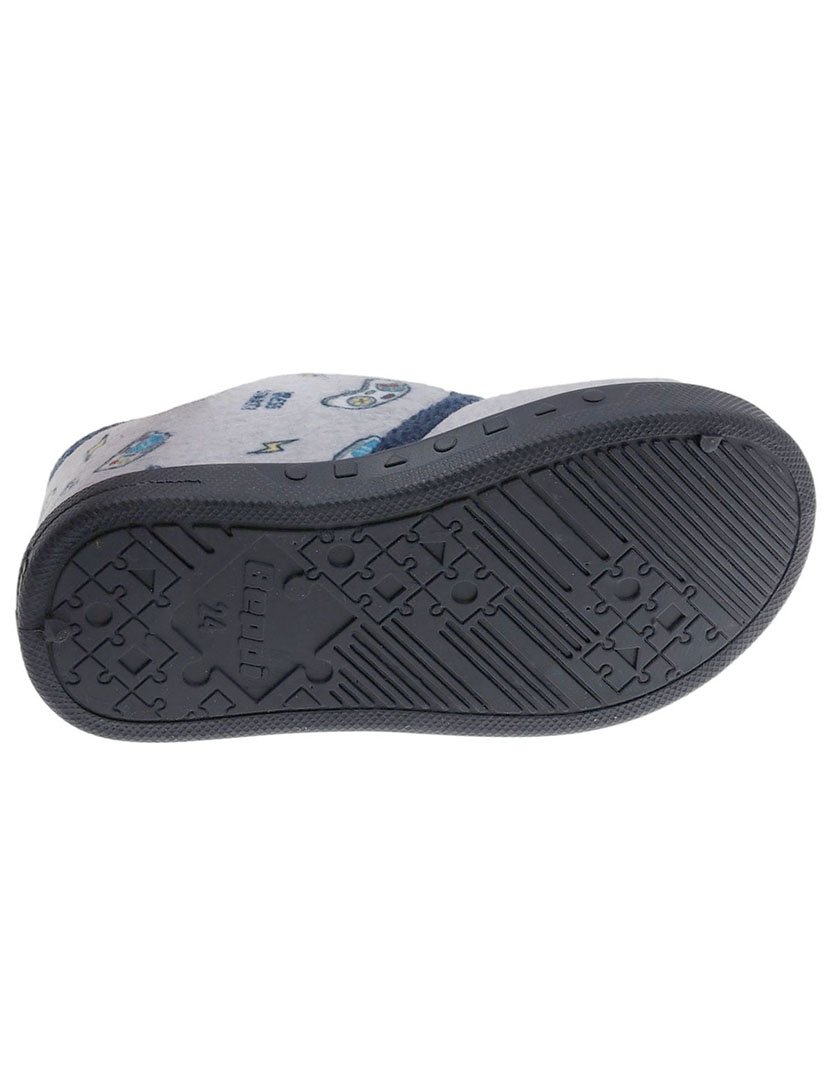 Pantufa Criança Cinza