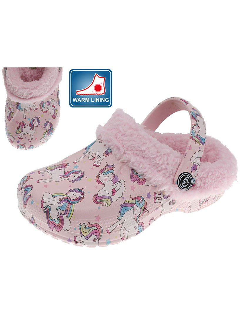 Clogs Juvenil Rosa