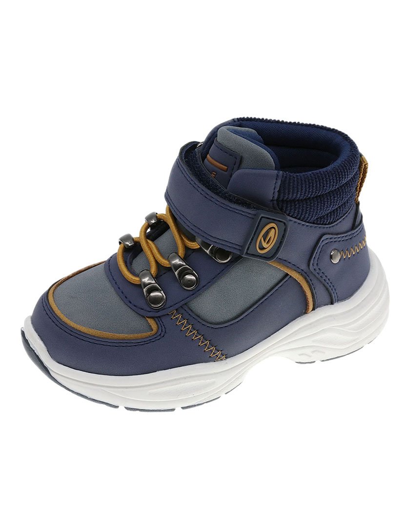 Bota Casual Criança Azul Marinho