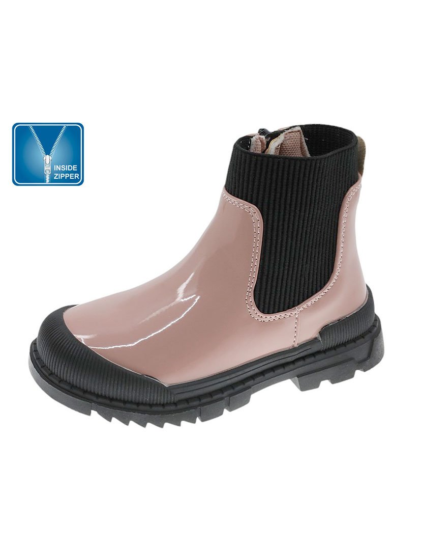Bota Alta Criança Rosa