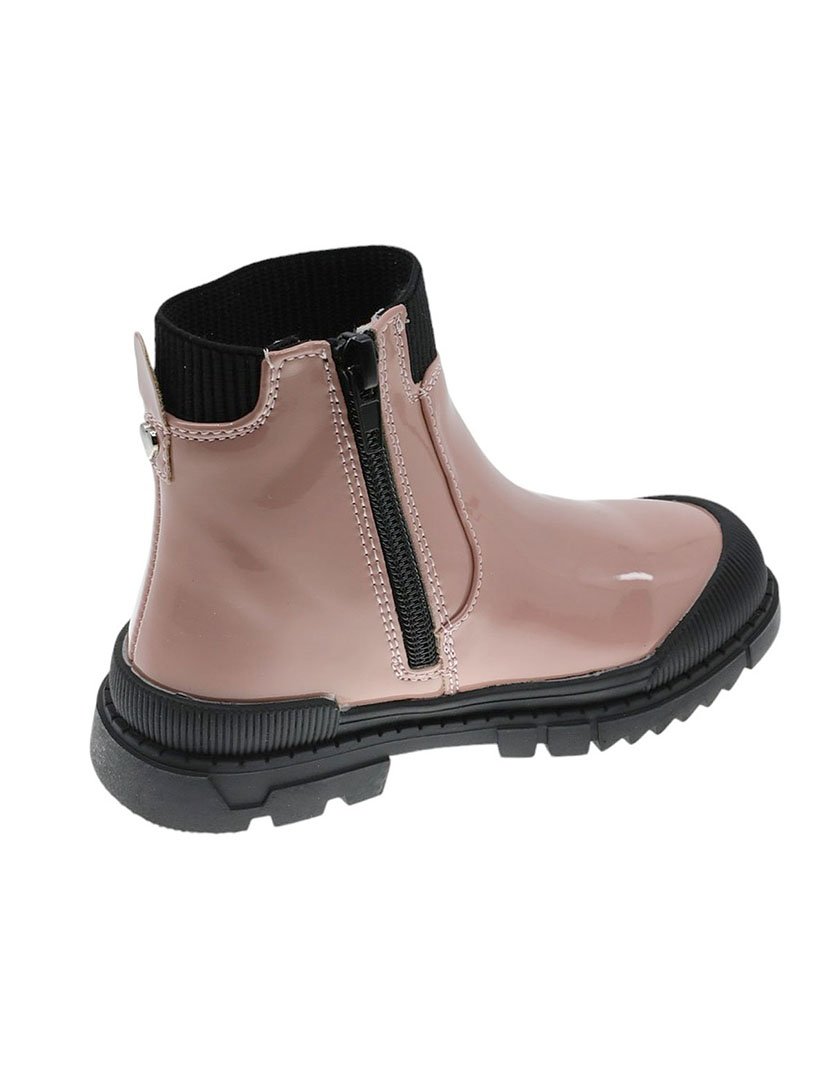 Bota Alta Criança Rosa