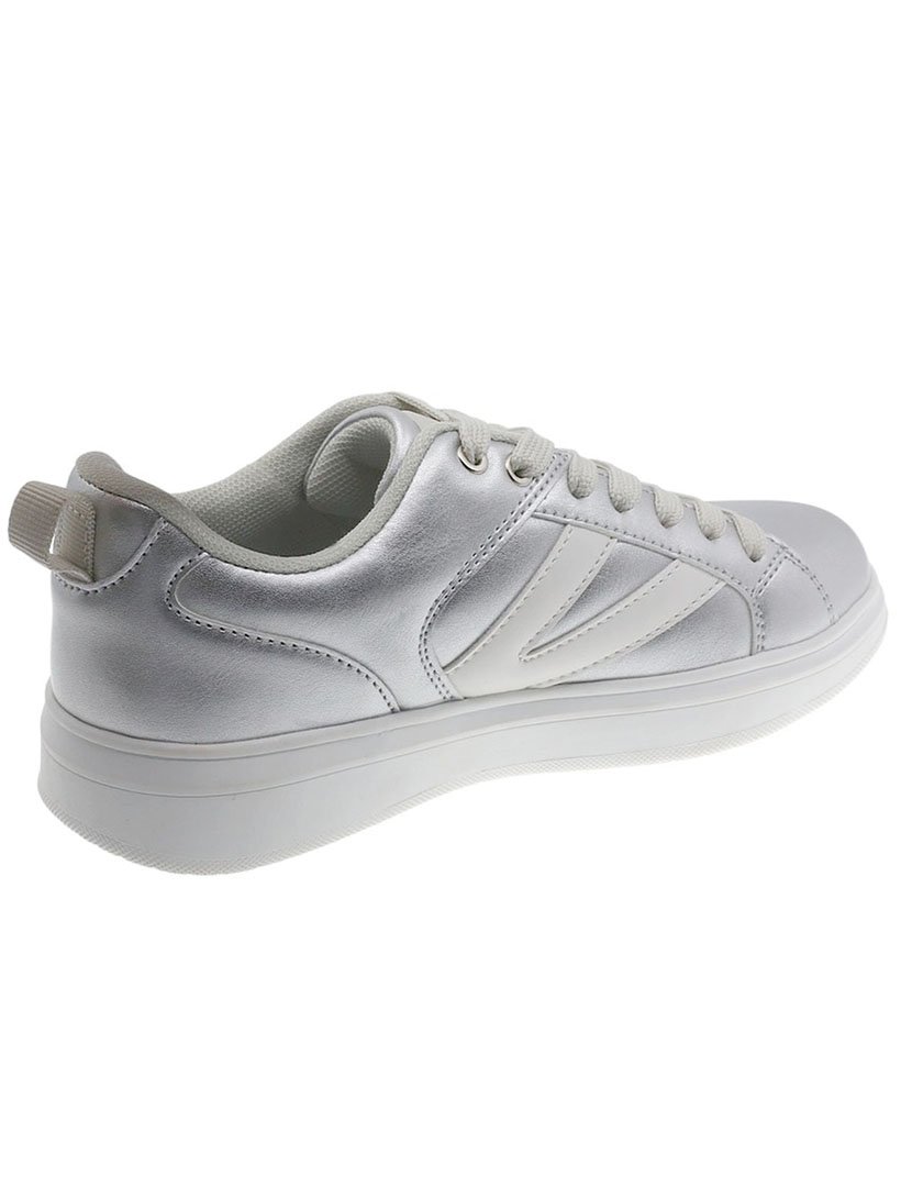 Ténis Juvenil Prateado