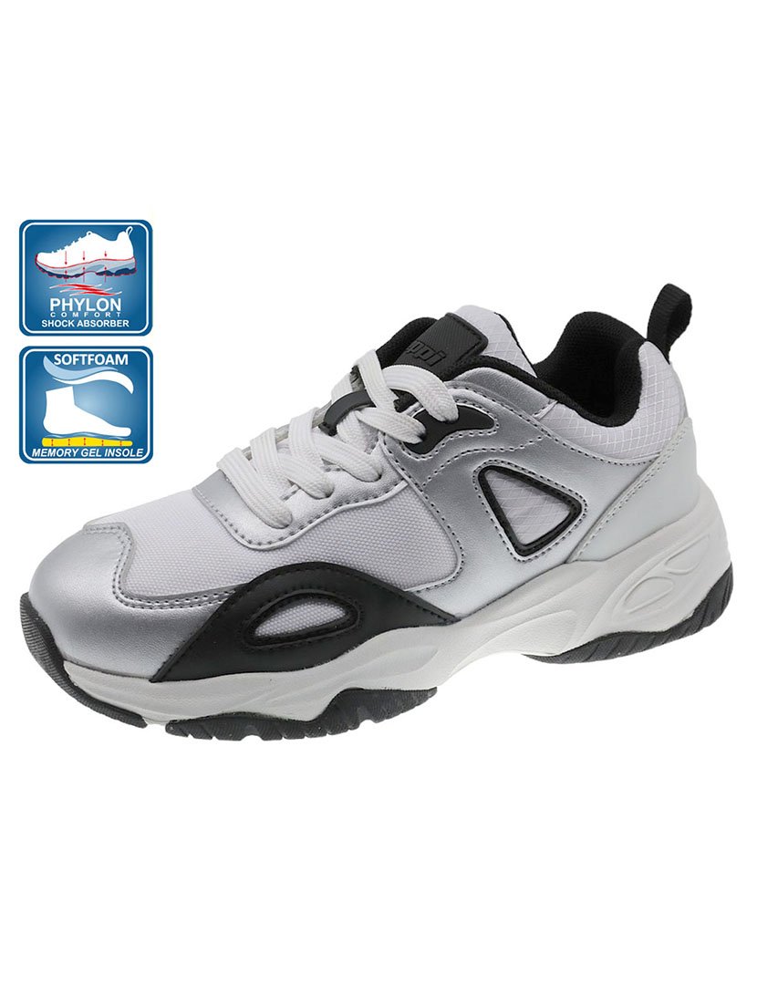 Ténis Desportivo Juvenil Branco