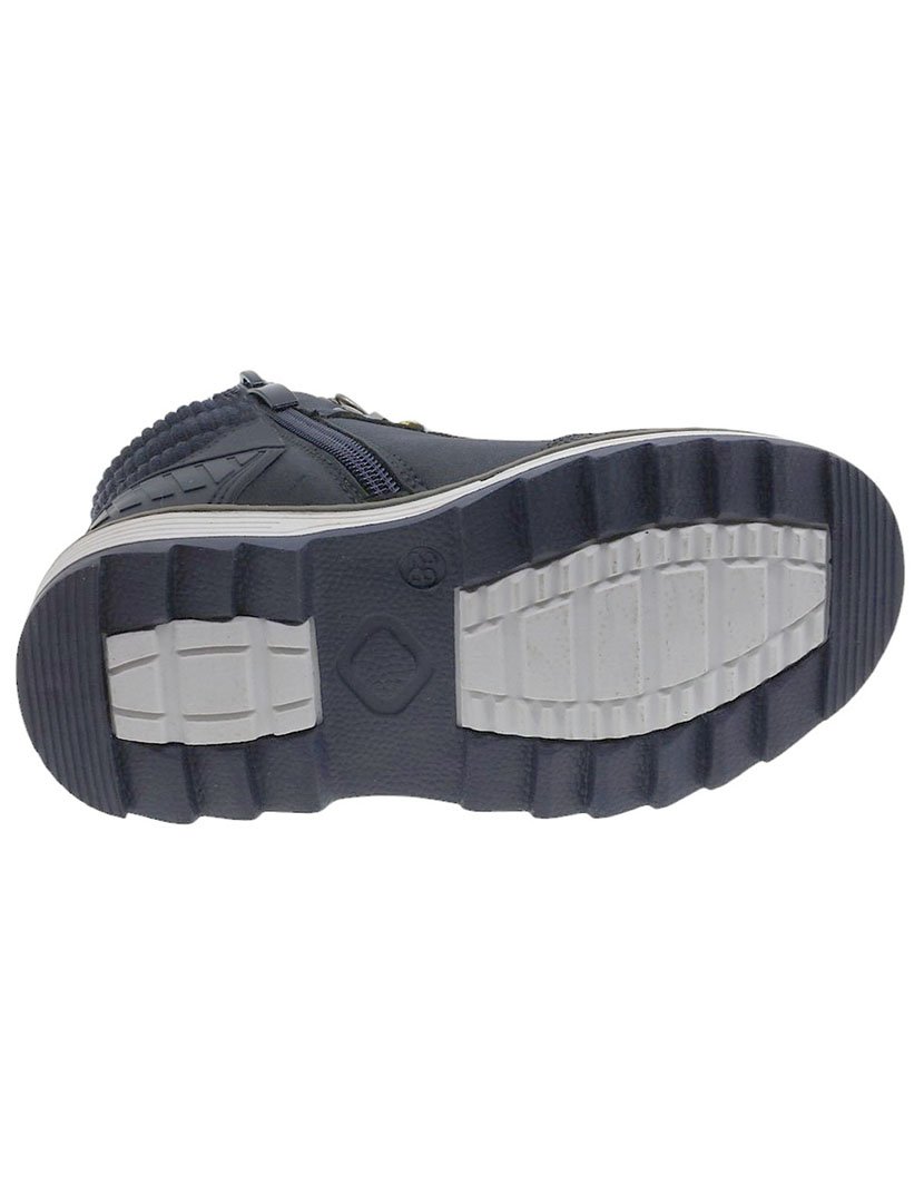 Bota Casual Juvenil Azul Marinho