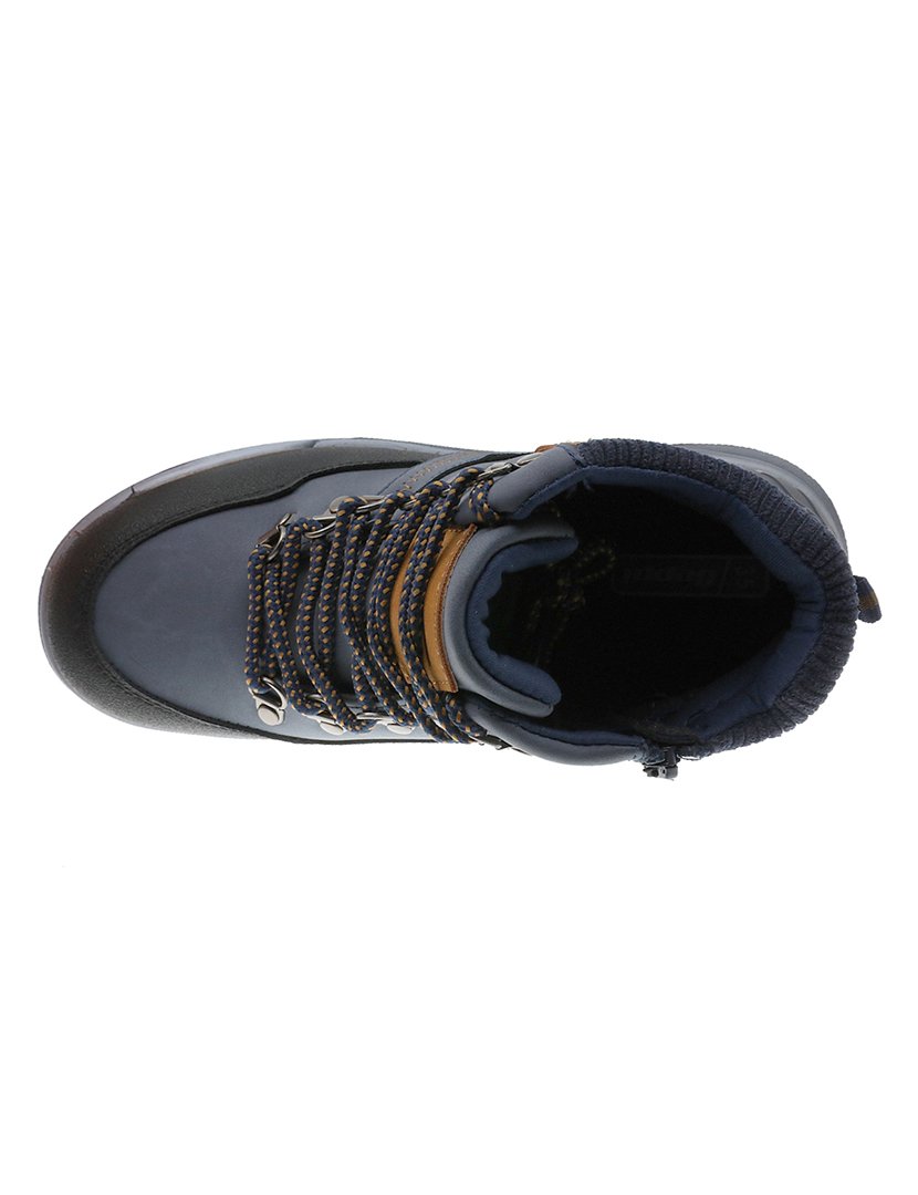 Bota Casual Juvenil Azul Marinho