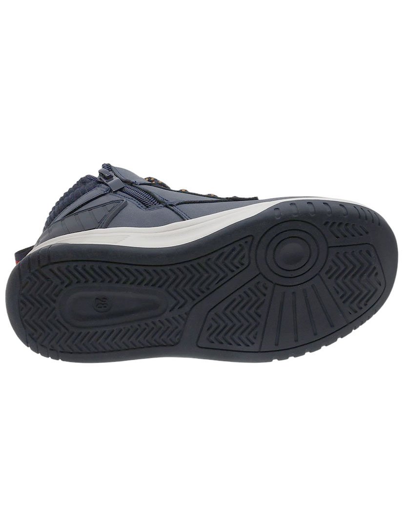 Bota Casual Juvenil Azul Marinho