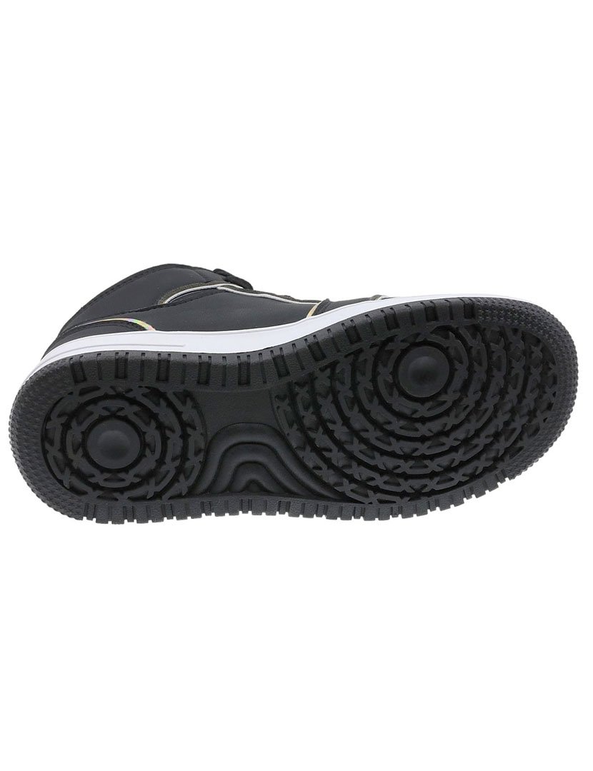 Bota Casual Desportiva Juvenil Preto