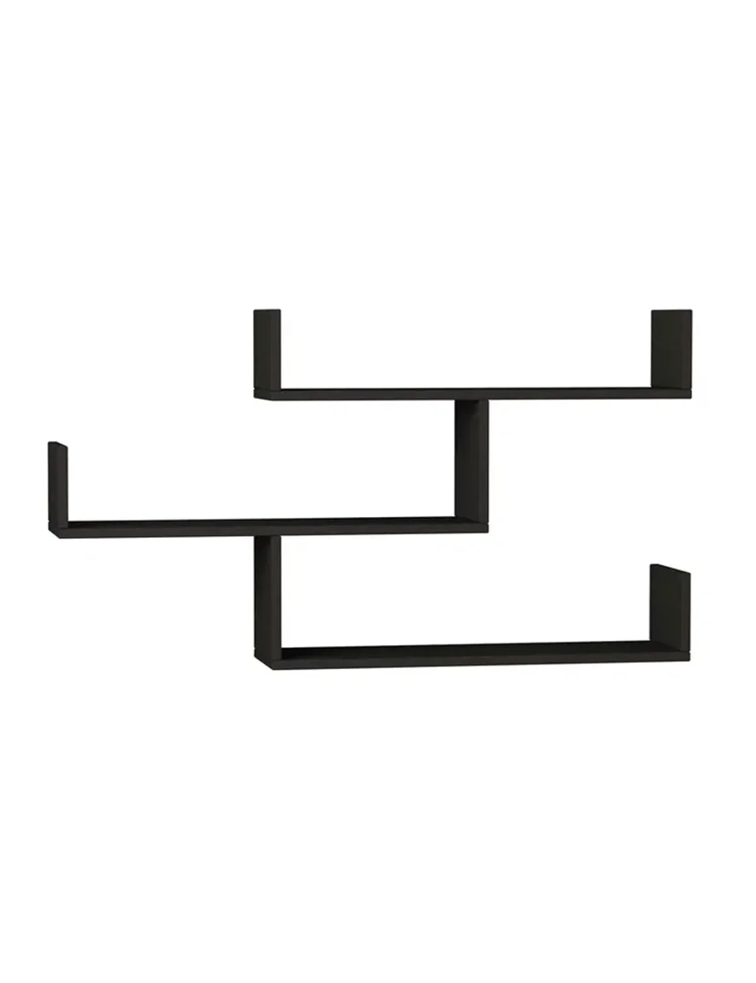 Estante de Parede Tibet Antracite