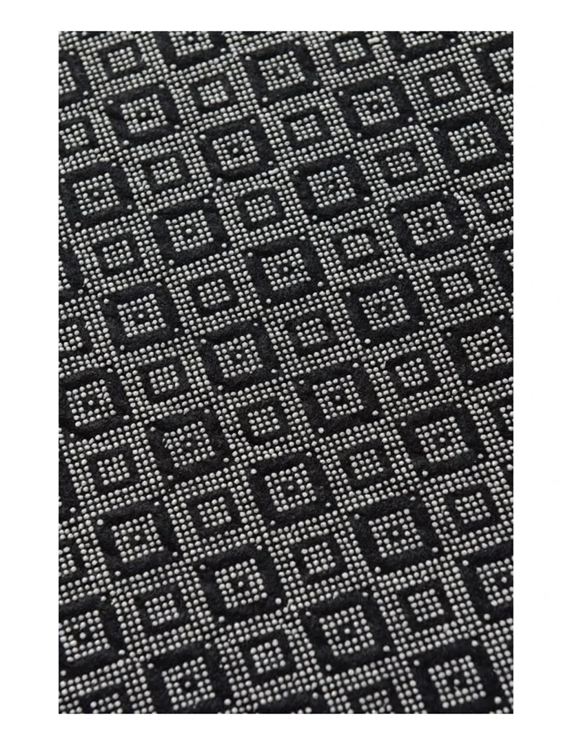 Tapete LINIE 100x200cm Preto e Branco
