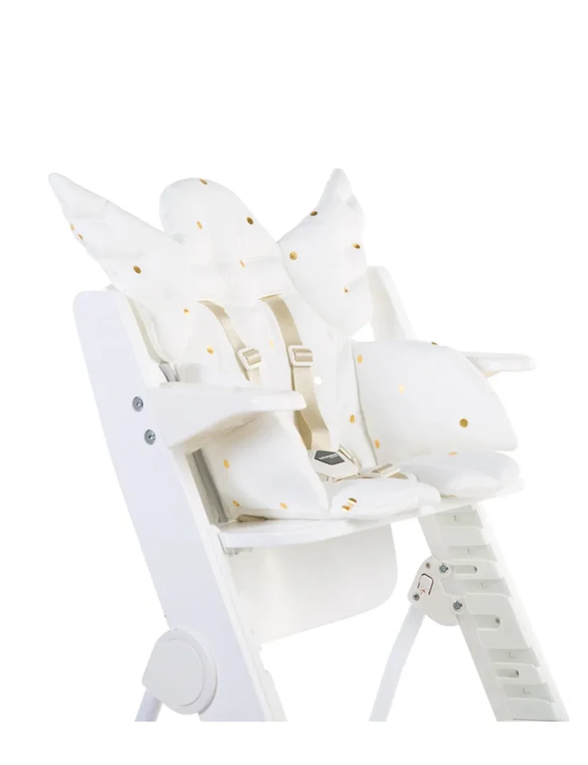 Almofada Universal Angel Wings Branco e Dourado