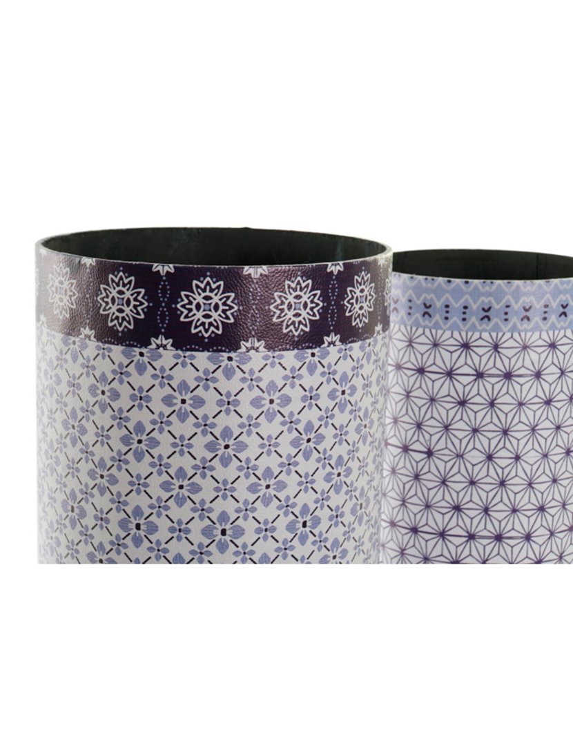 Conjunto de 2 Suportes Guarda-chuvas Azul