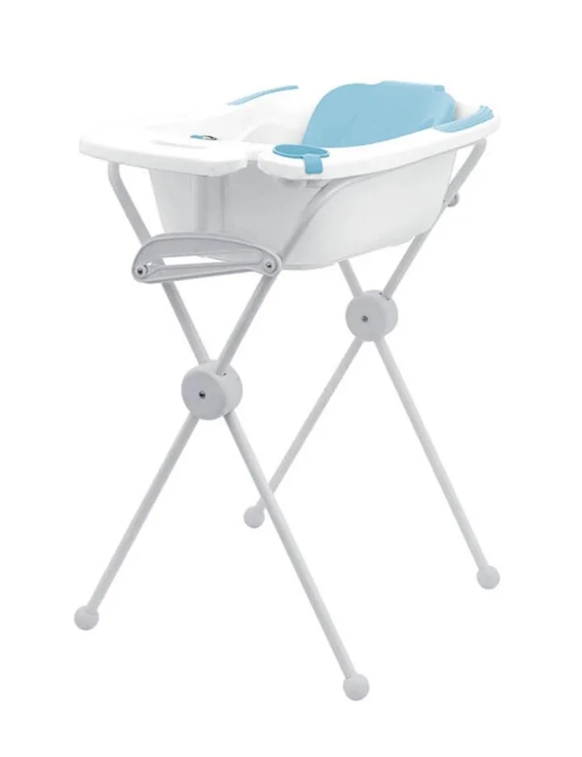 Suporte Para Banheira Bebé Branco