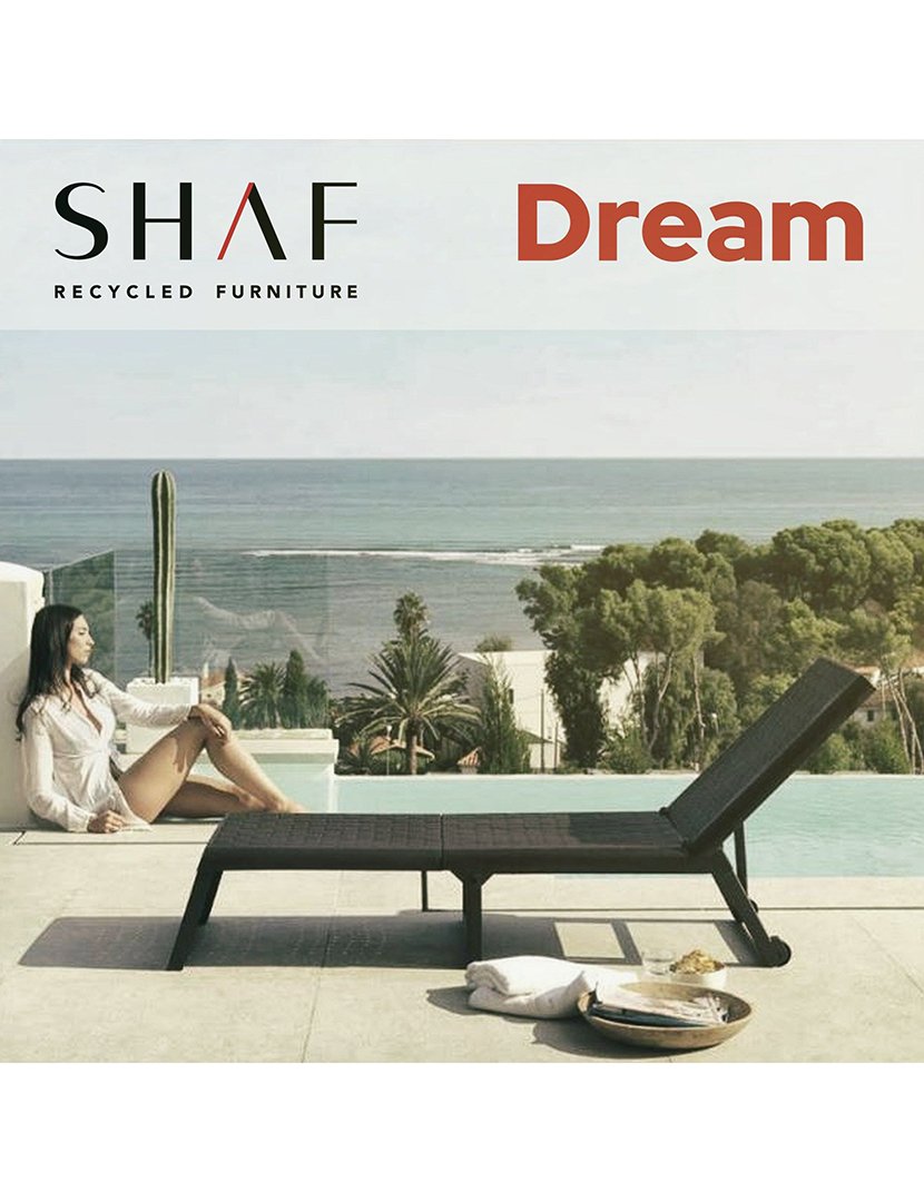 Espreguiçadeira de Jardim Dream Antracite