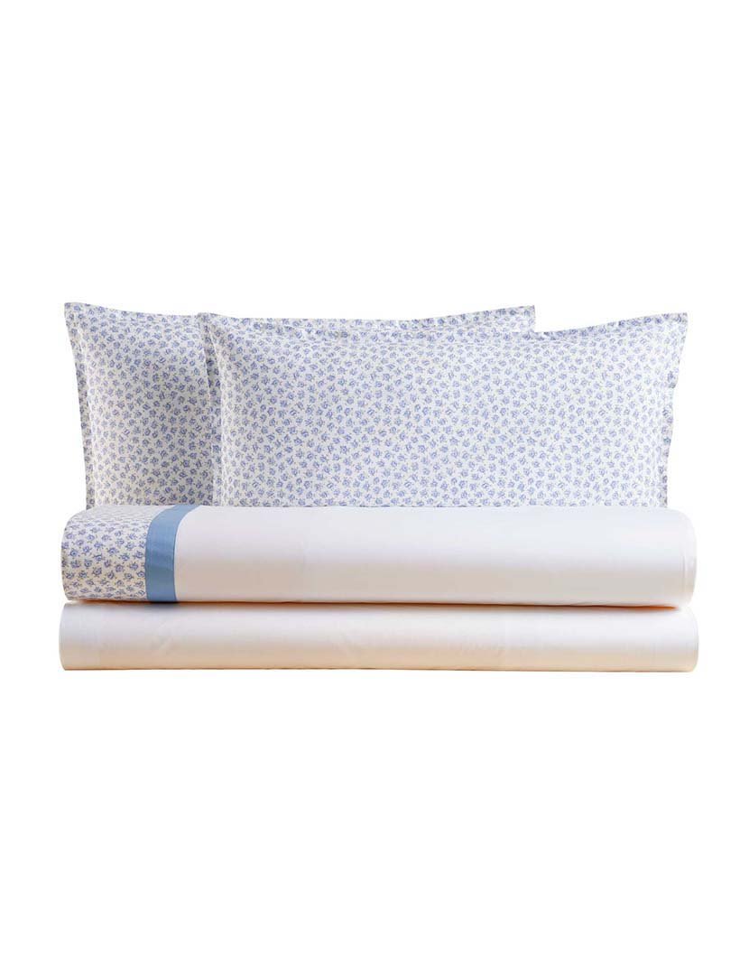 Jogo de Lençóis Cama Petit Azul