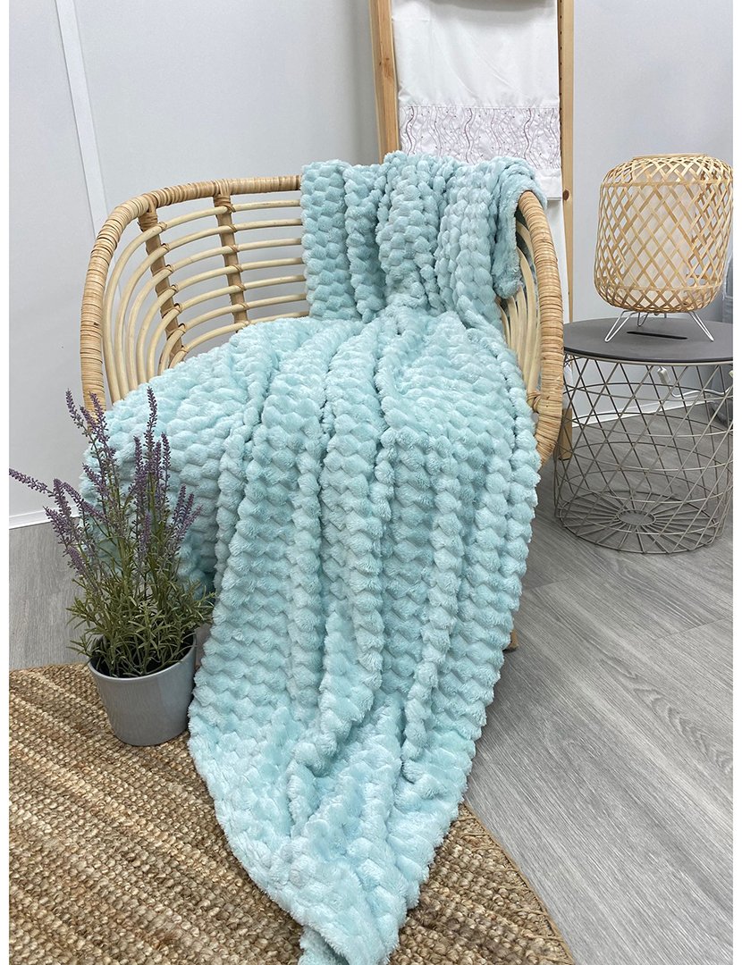 Manta Bubble 150x220cm Verde