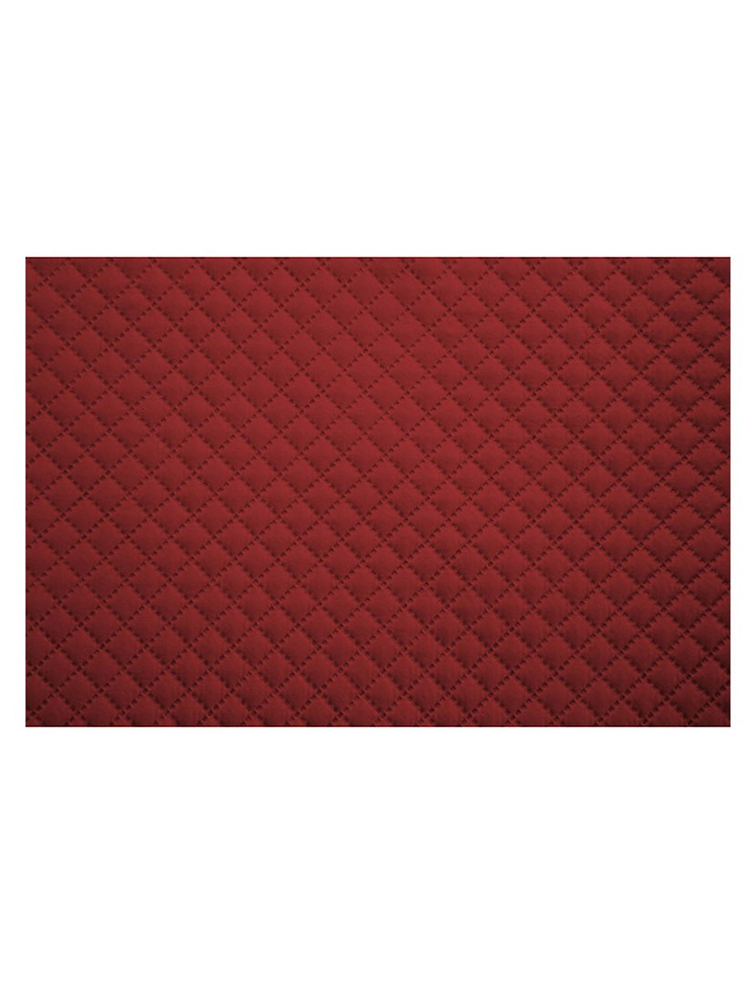 Conjunto Cama Edredon Troia 2 com Almofadas 250x270cm Vermelho