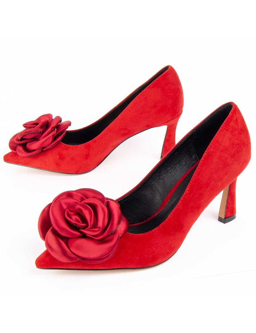 Sapatos de Salto Vermelho