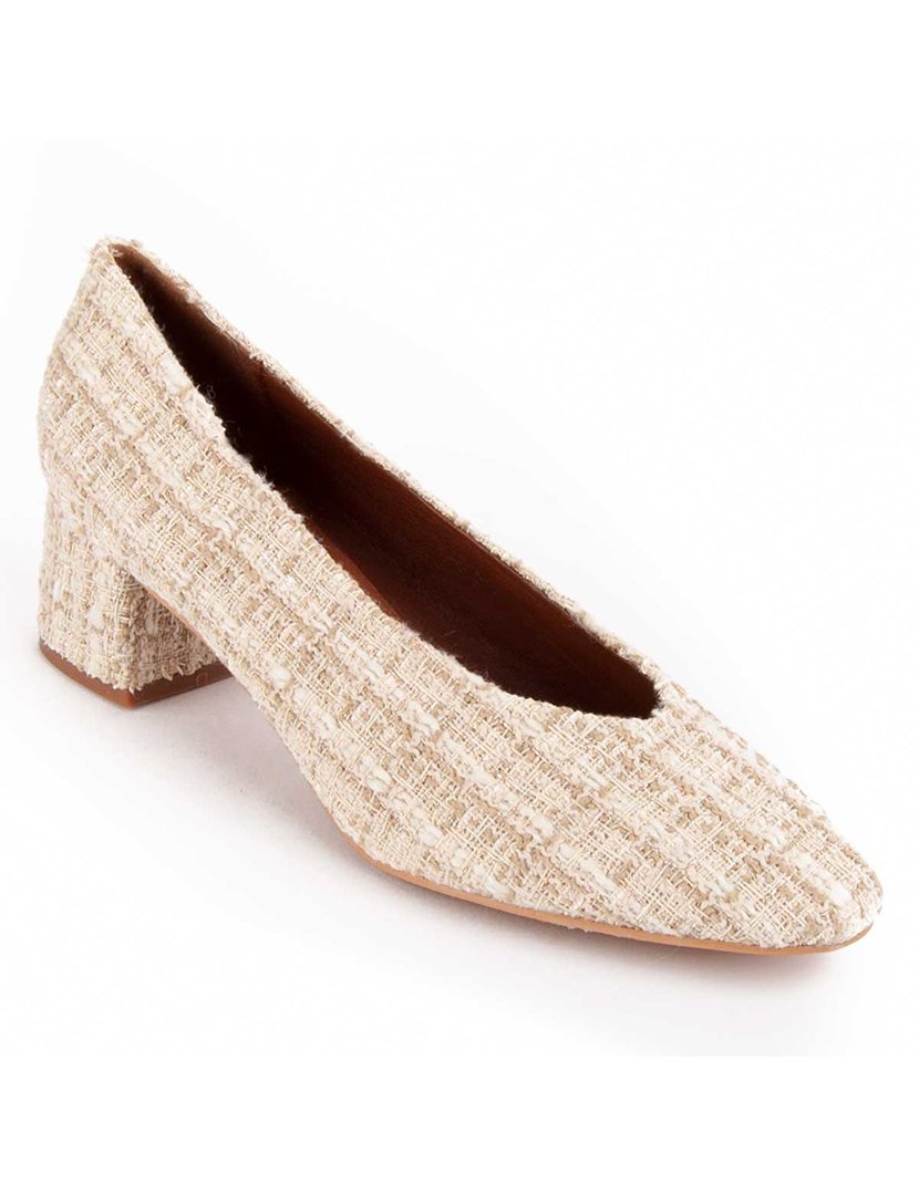 Sapatos de Salto Bege