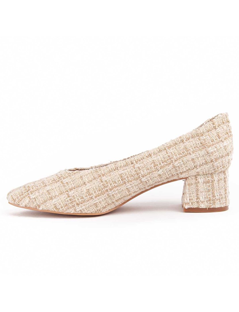 Sapatos de Salto Bege