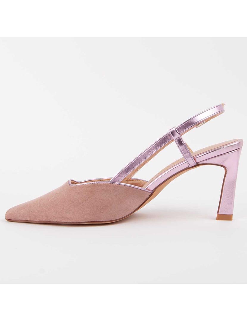 Sapatos de Salto Rosa