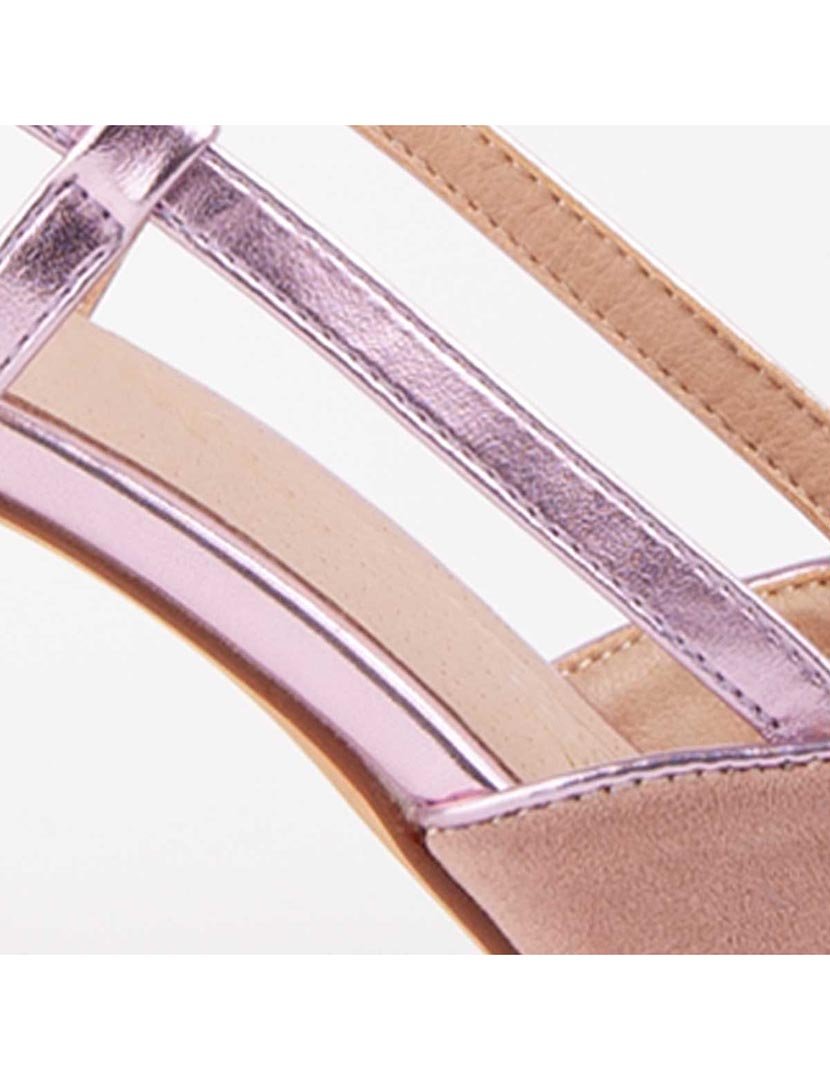 Sapatos de Salto Rosa