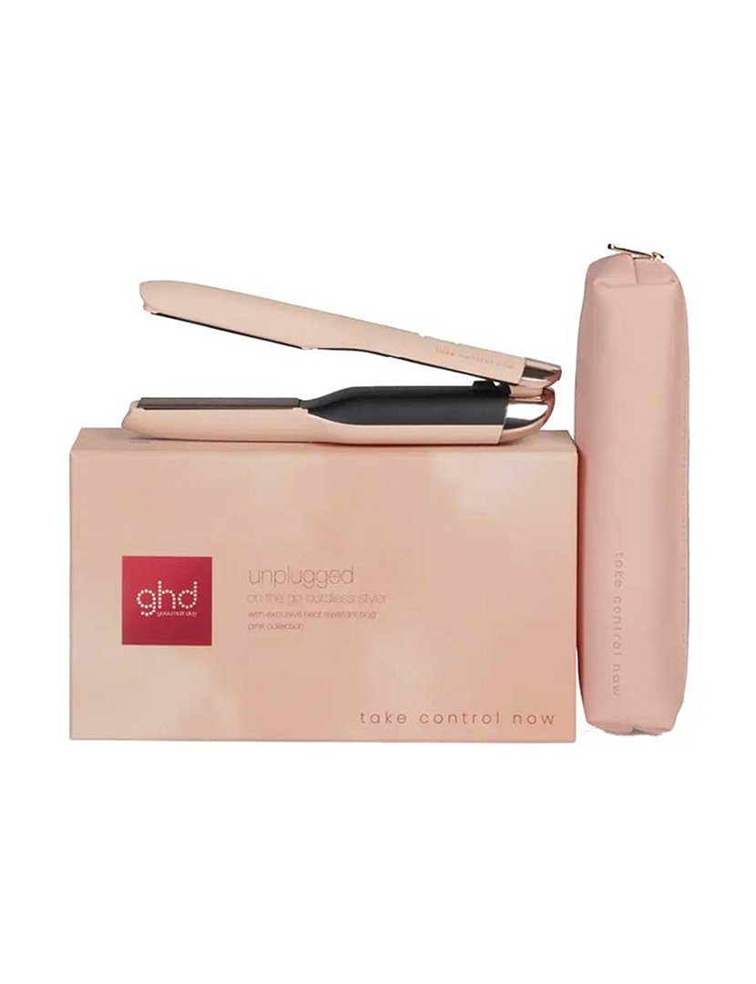 Alisador Unplugged Take Control Now Sem Fios Rosa