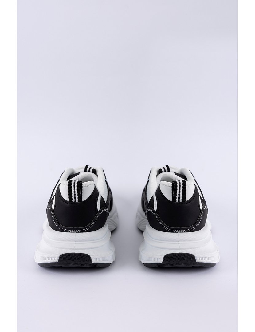 Ténis Senhora Preto e Branco