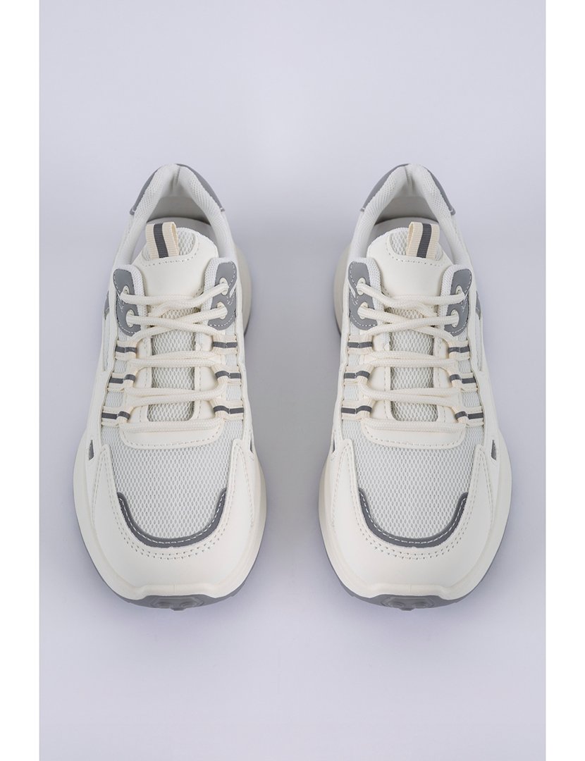 Ténis Senhora Branco e Cinzento