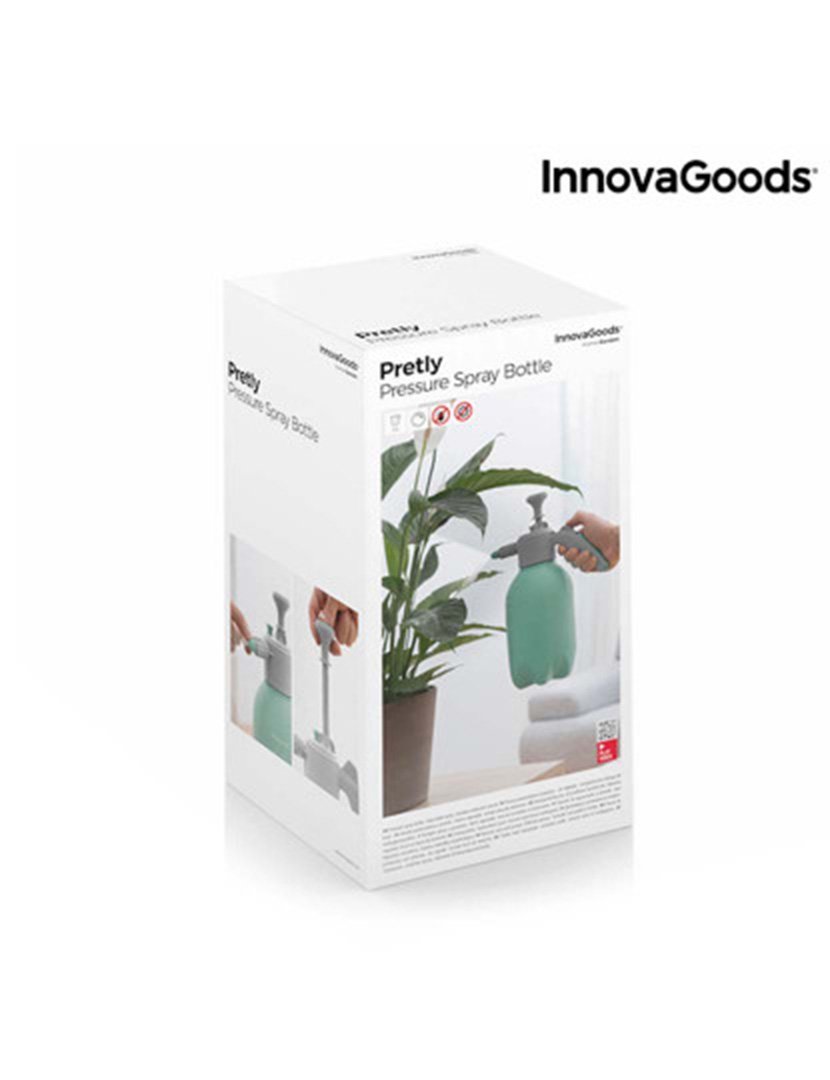 Garrafa Pulverizadora por Pressão com Jato Regulável