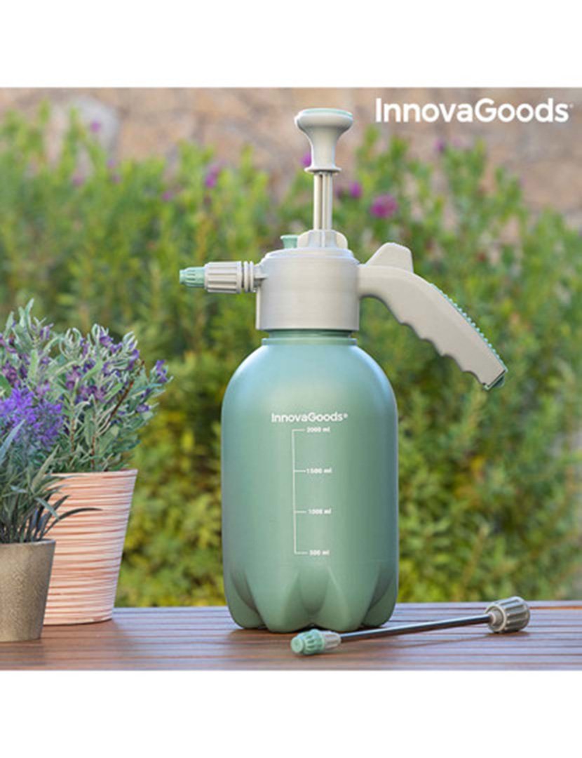 Garrafa Pulverizadora por Pressão com Jato Regulável