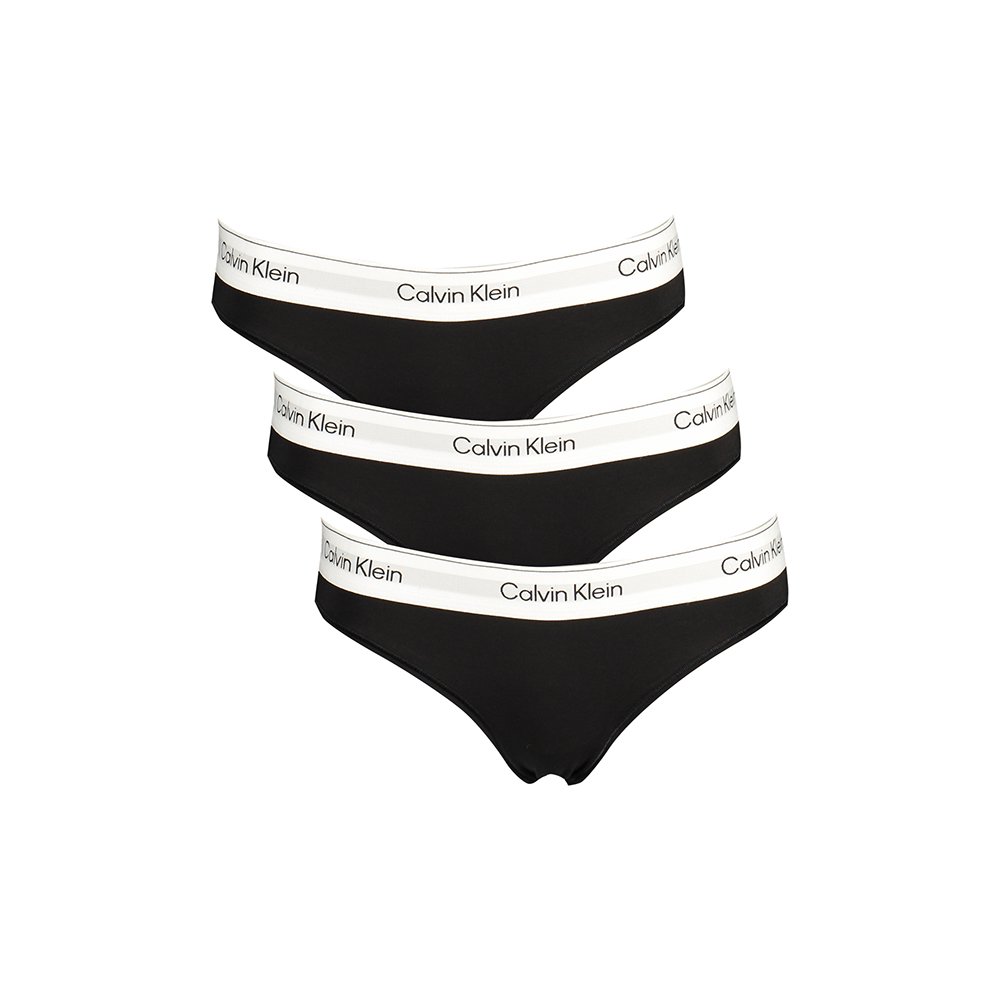 Pack of 3 Women's Black Briefs