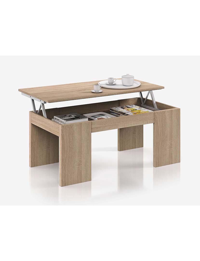 Mesa Centro Flow Carvalho