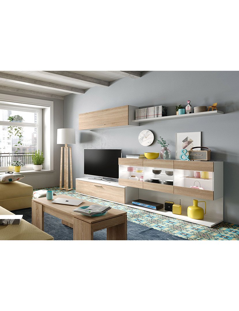 Mesa Centro Flow Carvalho