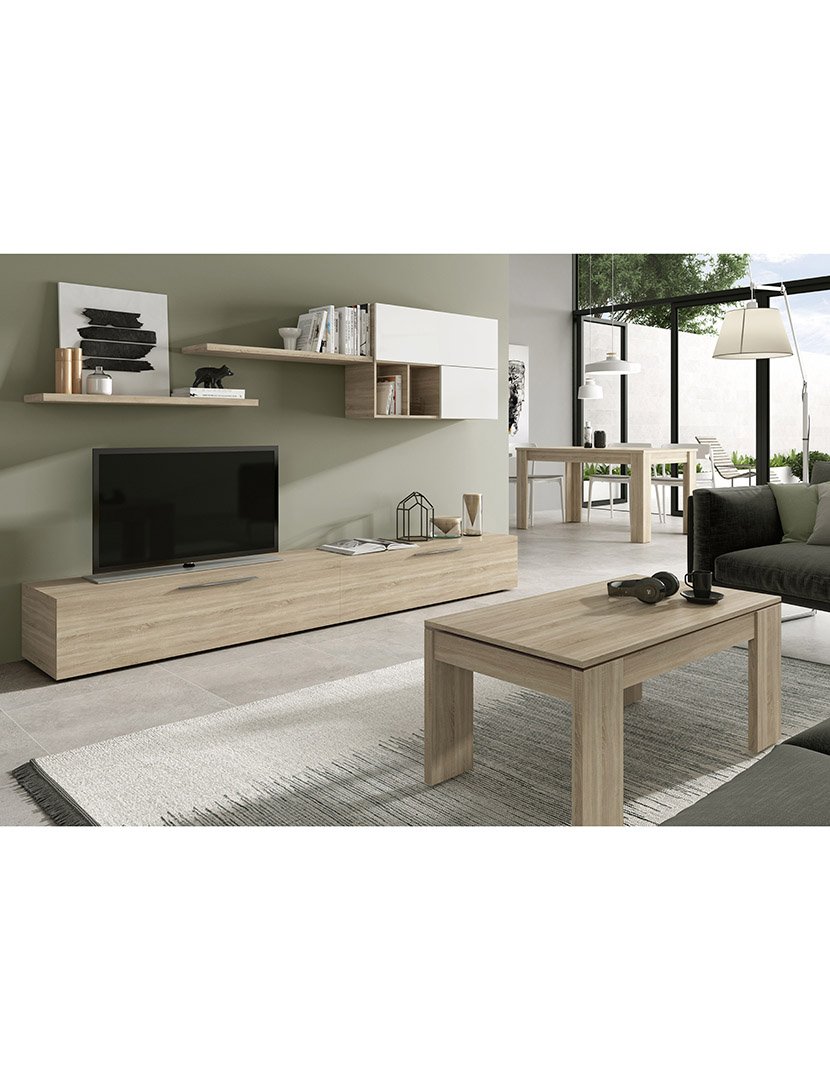 Mesa Centro Flow Carvalho