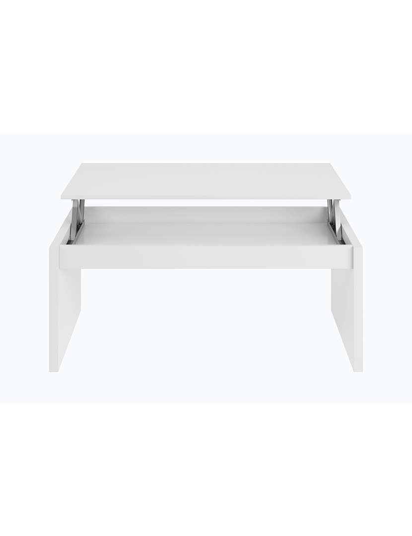 Mesa Centro Attuale Branco Lacado