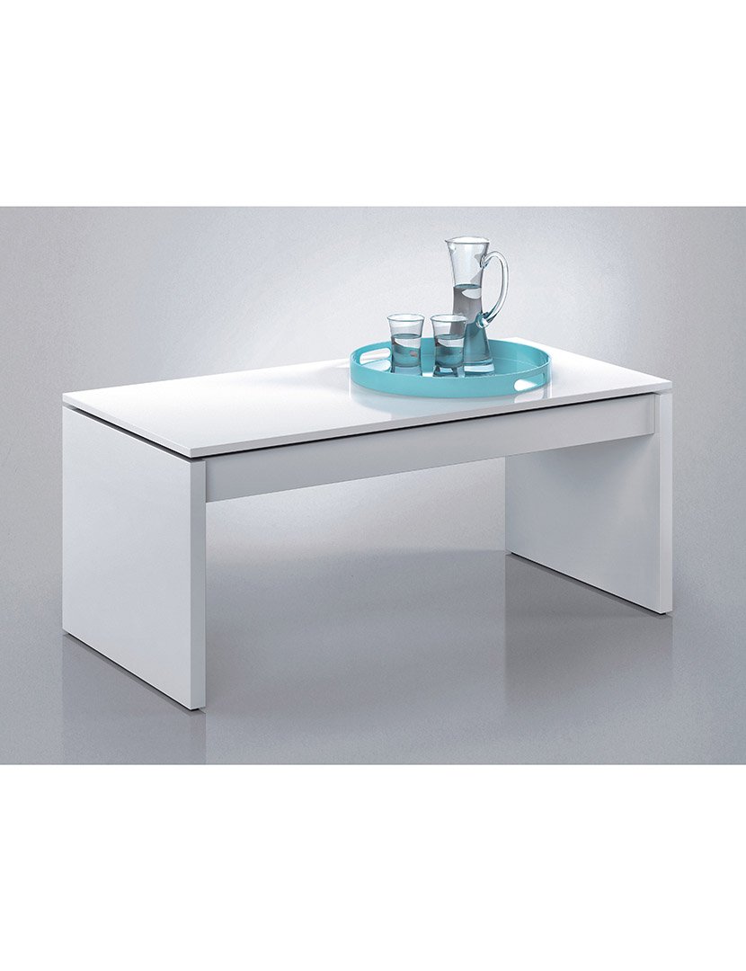 Mesa Centro Attuale Branco Lacado