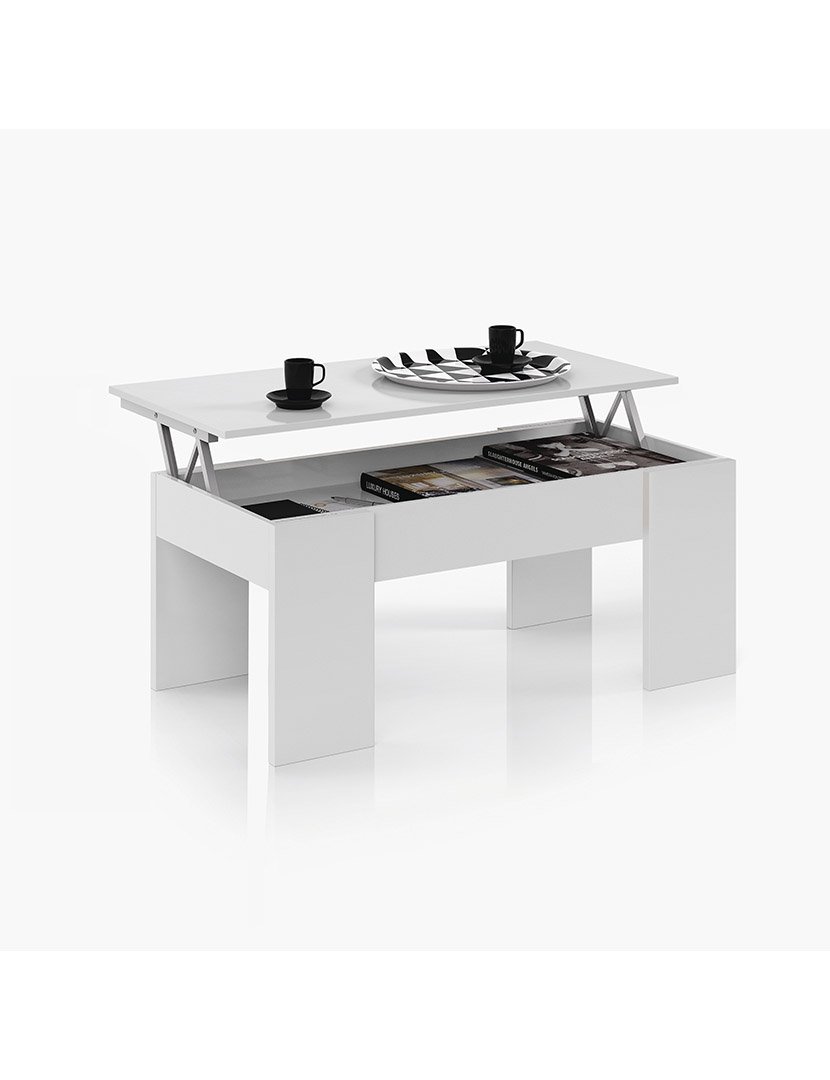 Mesa Centro Flow Branco