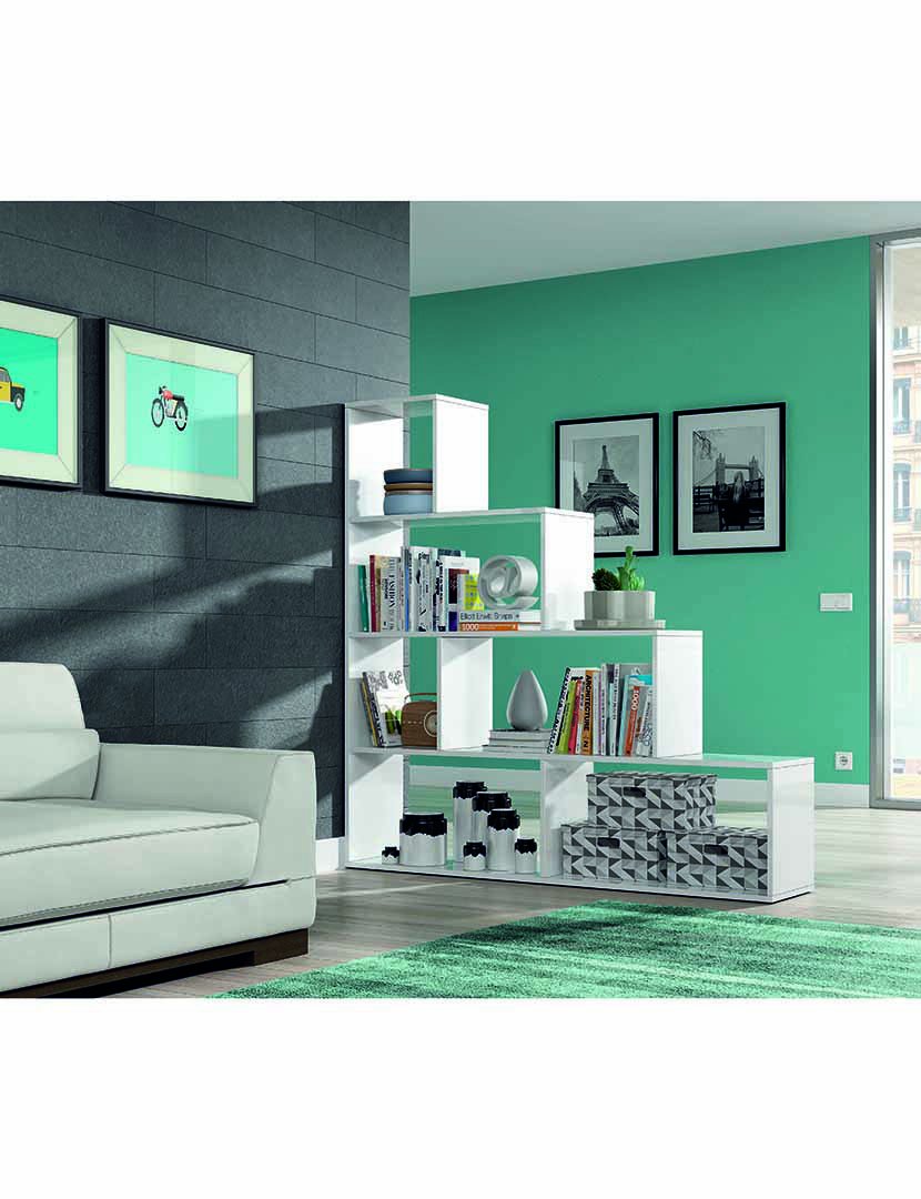 Estante Mulk Branco Lacado