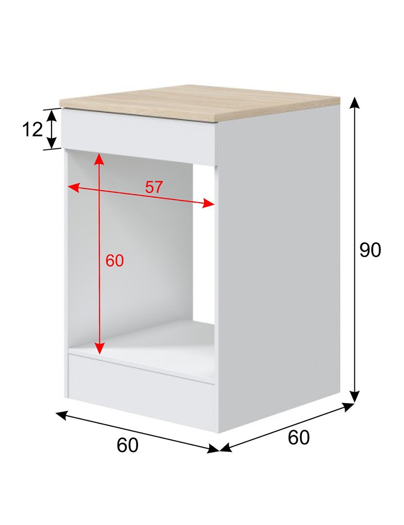 Módulo Cozinha Kira Forno 60 cm