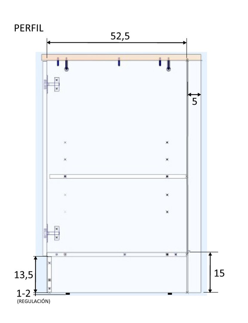 Módulo Cozinha Kira 1 Porta 60 cm
