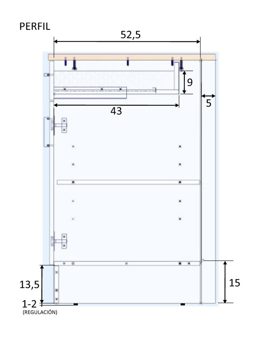 Módulo Cozinha Kira 1 Porta 40 cm