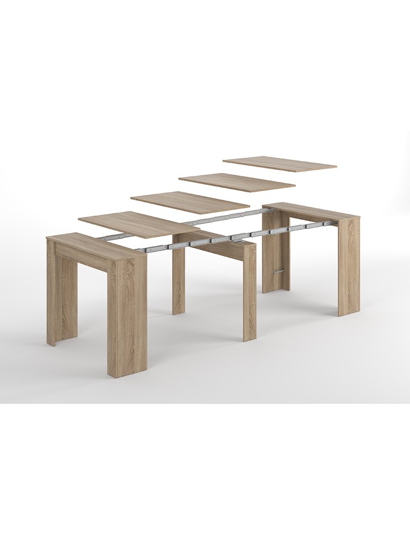 Mesa Refeição Funzionale Extensível Carvalho