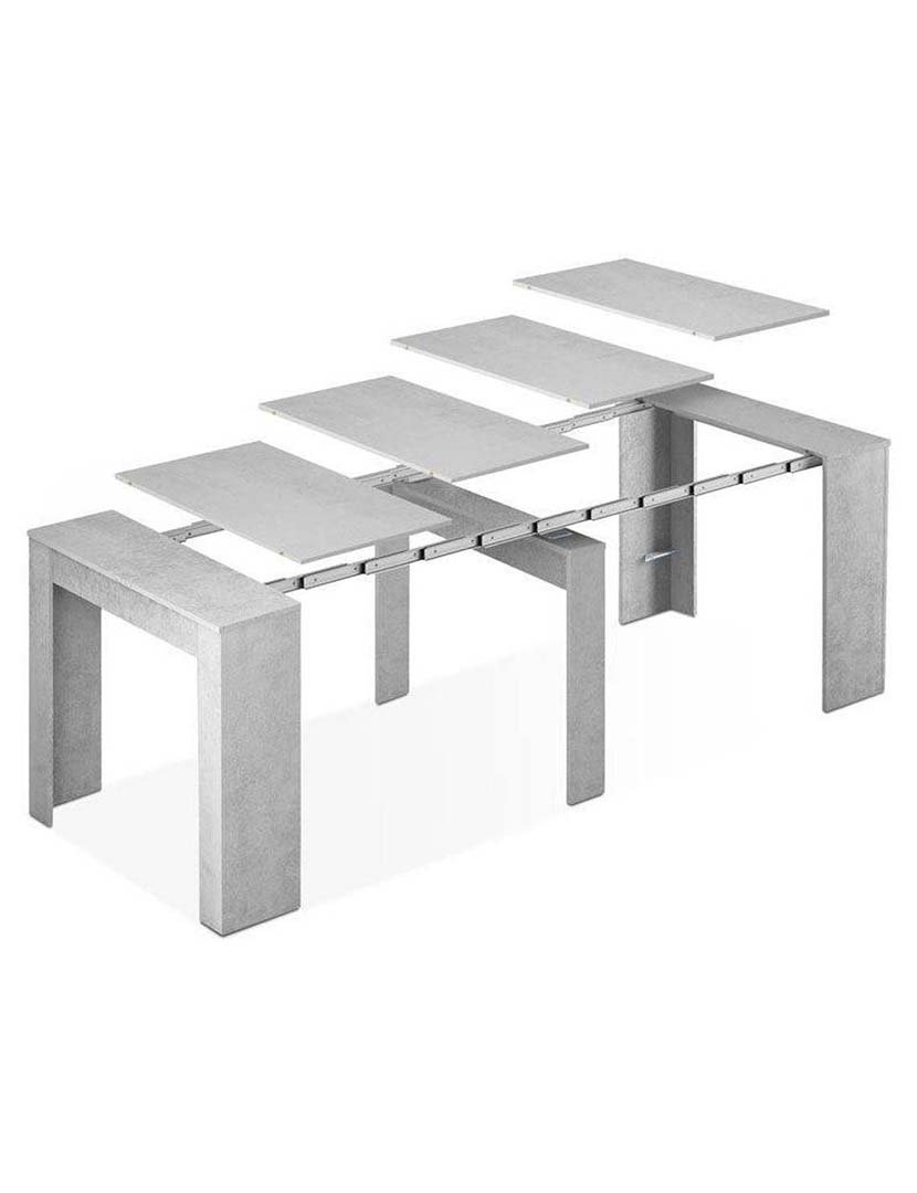 Mesa Refeição Funzionale Extensível Cinza