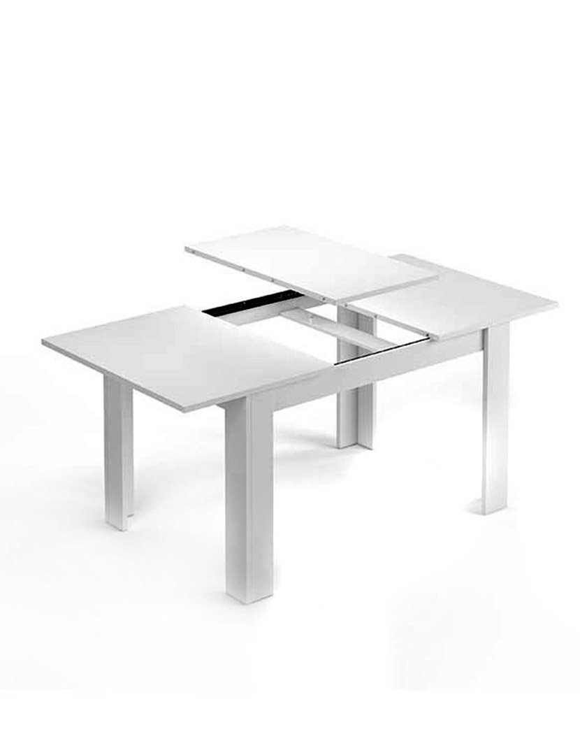 Mesa Refeição Extensível Practico Branco Lacado