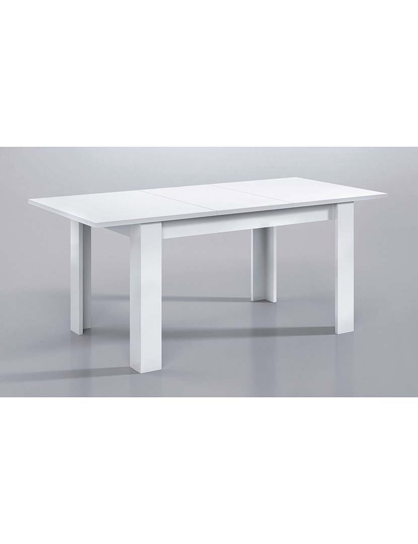 Mesa Refeição Extensível Practico Branco Lacado